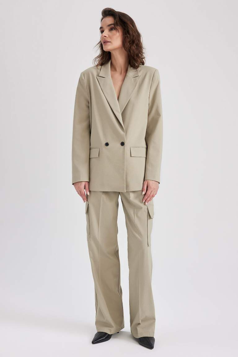 Loose Fit Blazer Ceket