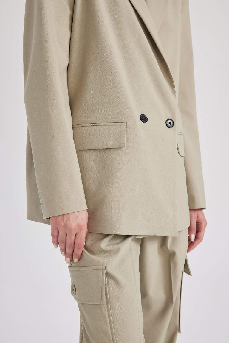 Loose Fit Blazer Ceket