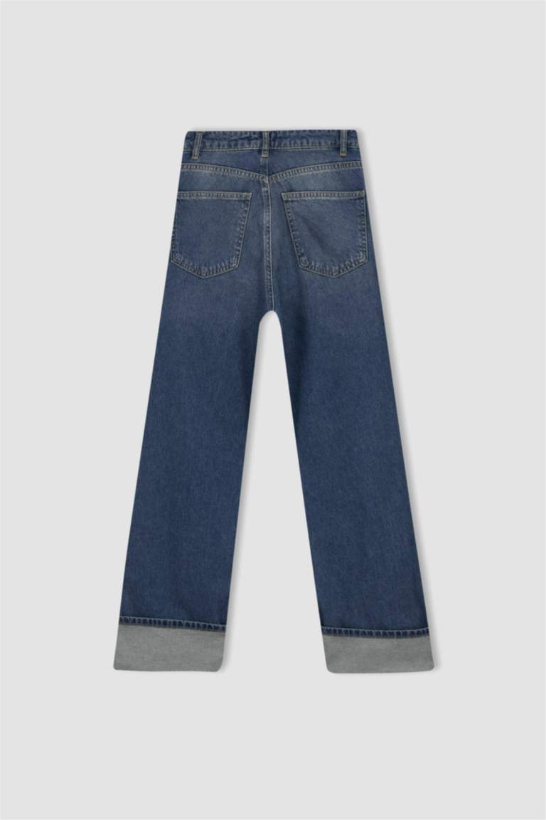 Pantalon de tailleur à jambes larges - Gris/rayures tennis - FEMME | H&M CH