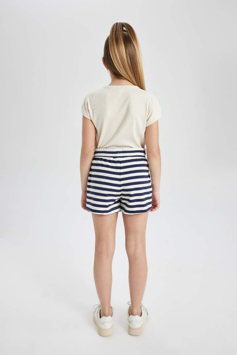 Girl Striped Shorts