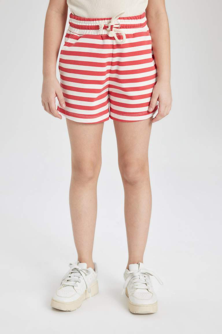 Girl Striped Shorts