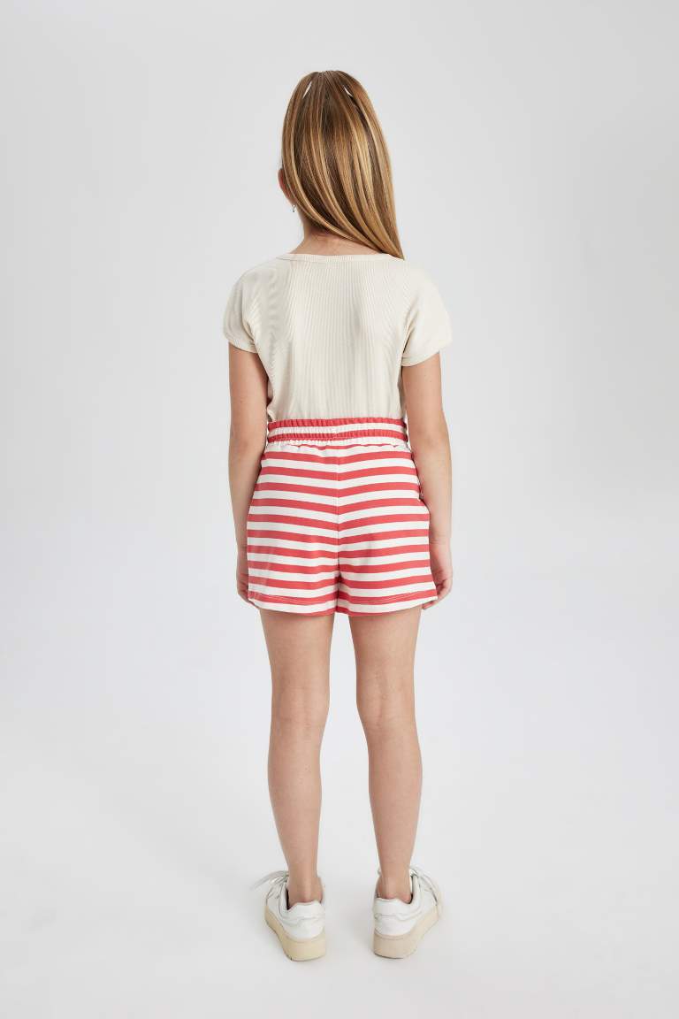 Girl Striped Shorts