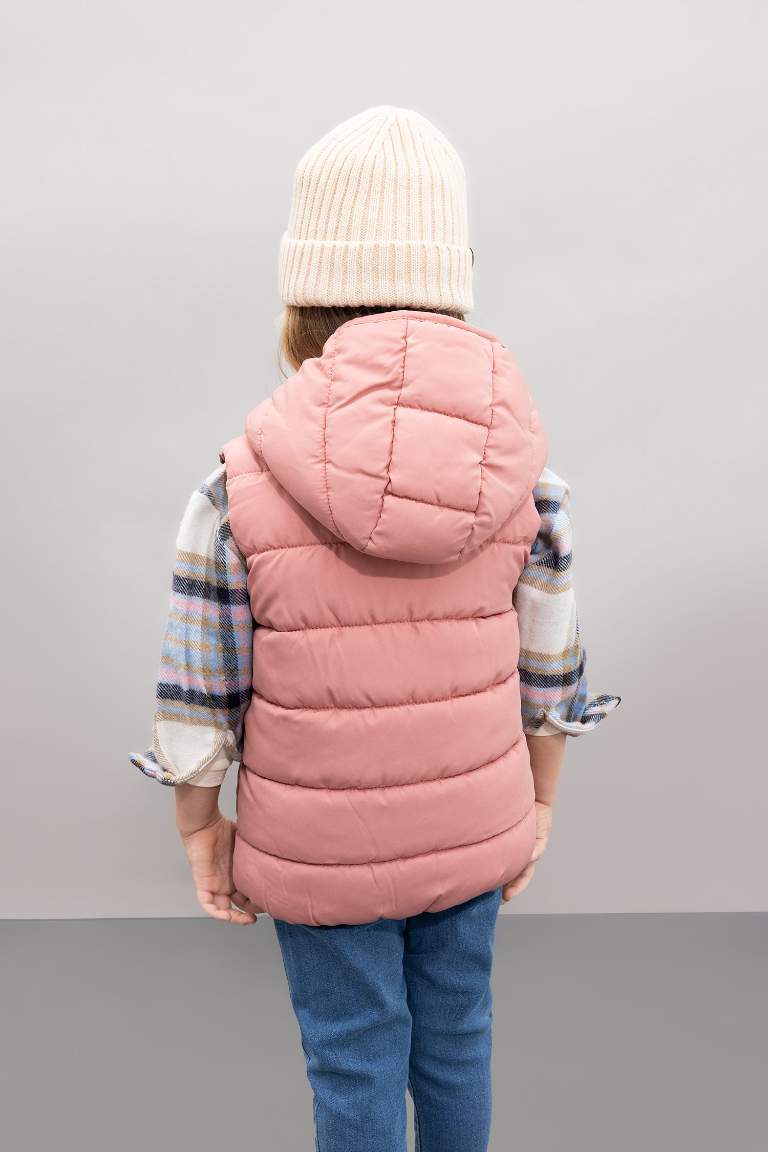 Girl Hooded Puffer Vest