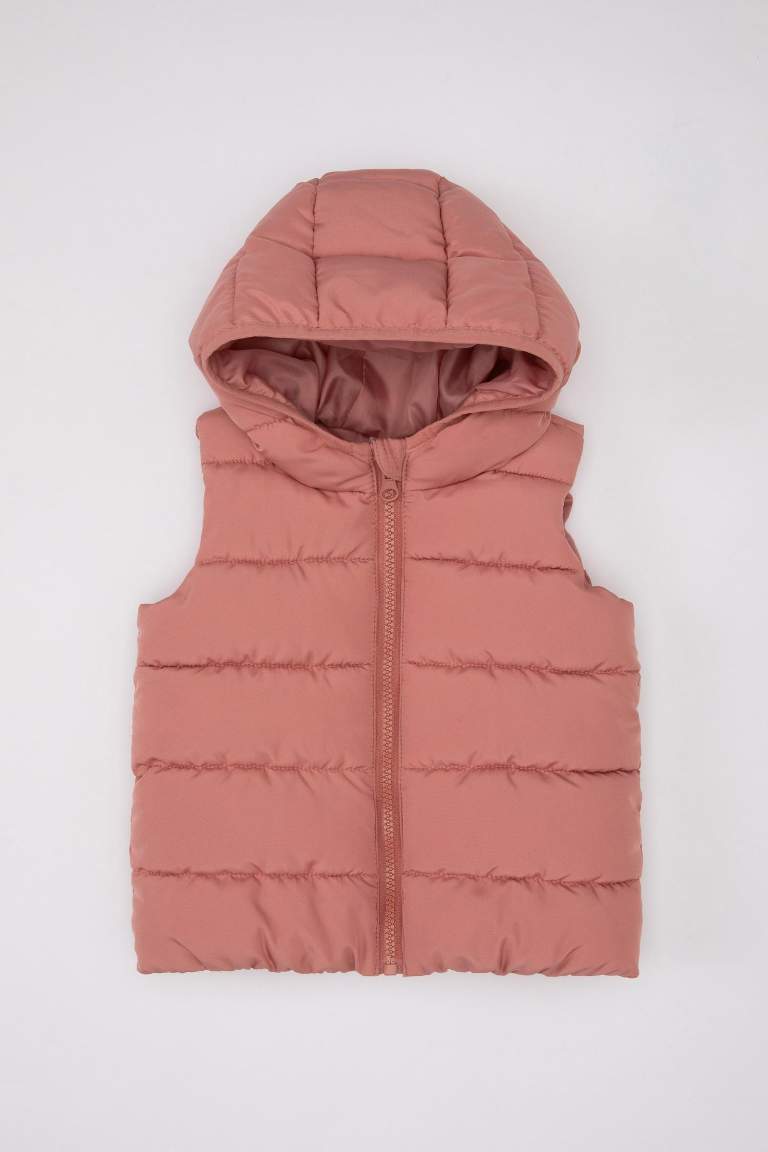 Girl Hooded Puffer Vest