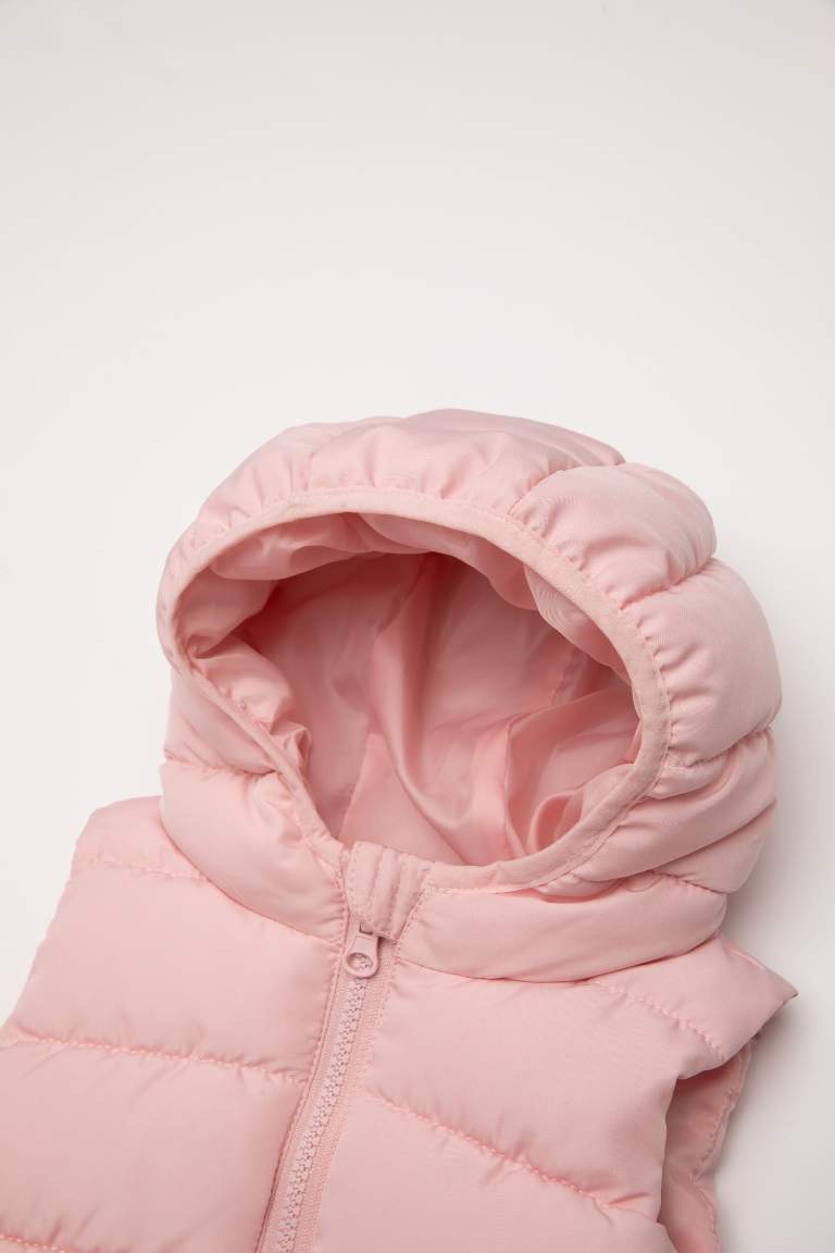 Baby Girl Hooded Vest