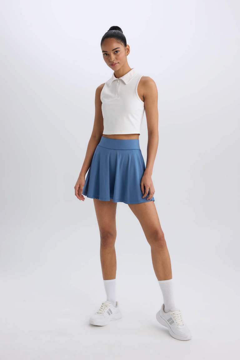 DeFactoFit Sporcu İçi Taytlı Mini Tenis Eteği