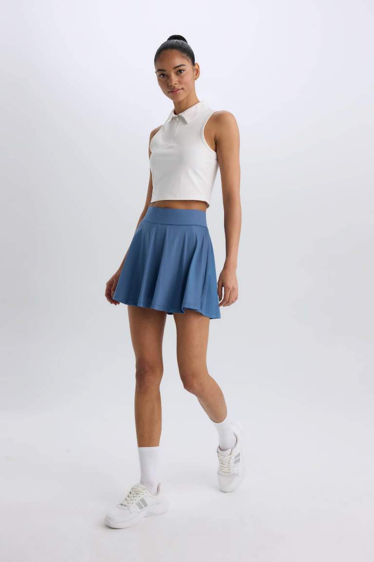 DeFactoFit Sporcu İçi Taytlı Mini Tenis Eteği
