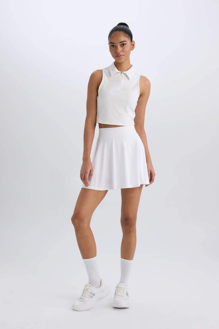DeFactoFit Sporcu İçi Taytlı Mini Tenis Eteği