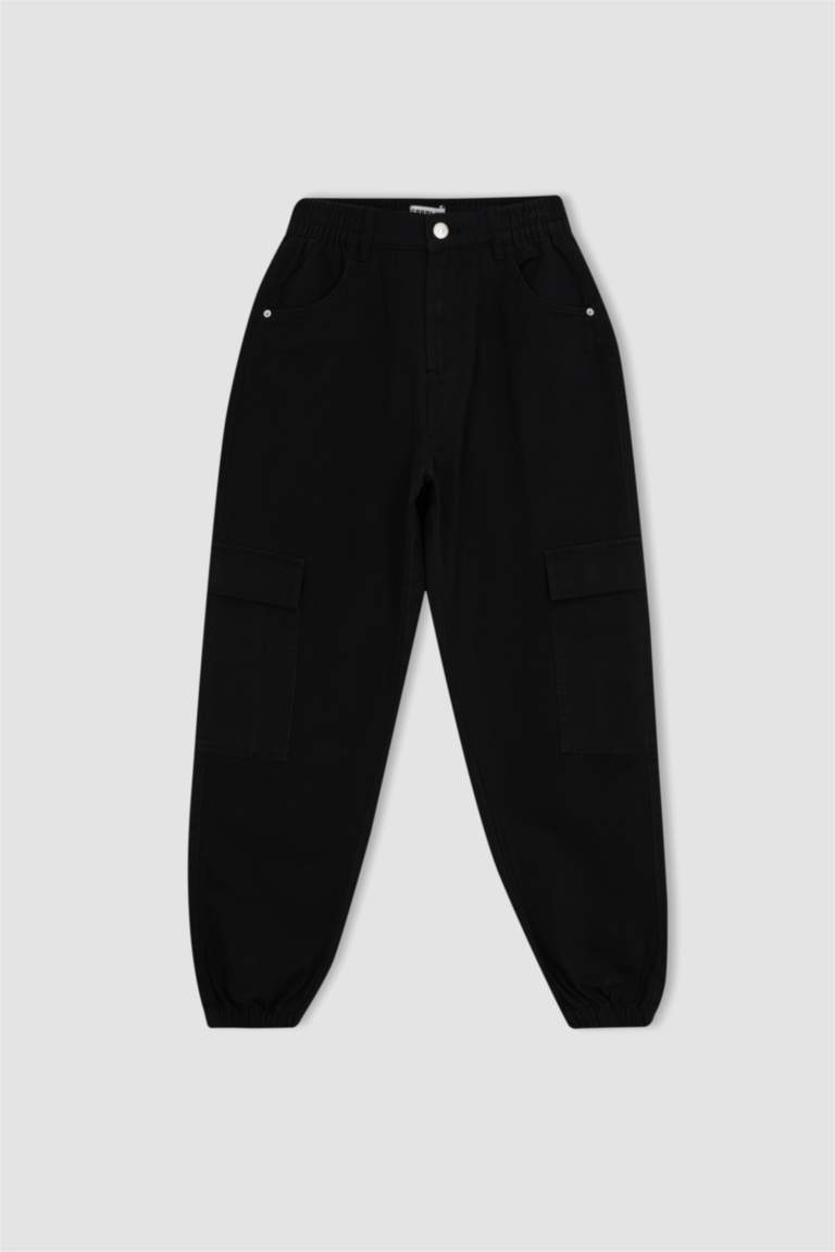 Cargo Jogger Gabardine Trousers