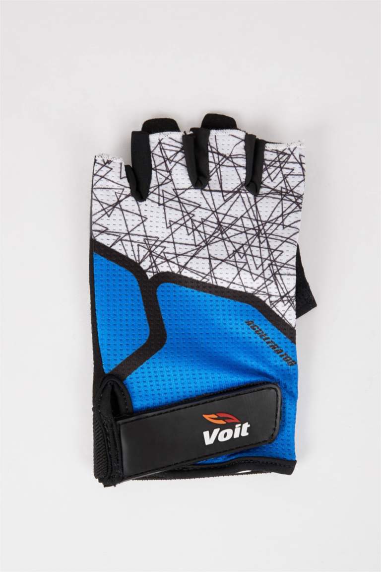 Navy Woman Voit Unisex Patterned Cut Tip Weight Gloves 2783260 | DeFacto