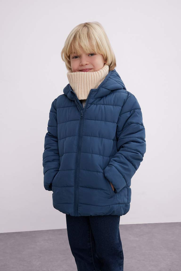 Baby Boy Waterproof Taffeta Puffer Jacket