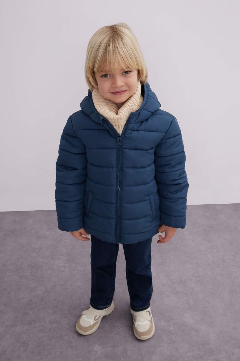 Baby Boy Waterproof Taffeta Puffer Jacket