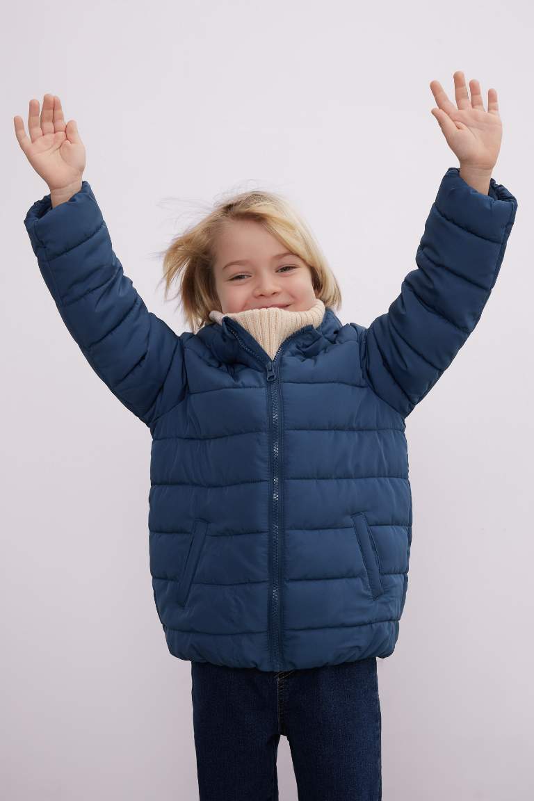 Baby Boy Waterproof Taffeta Puffer Jacket