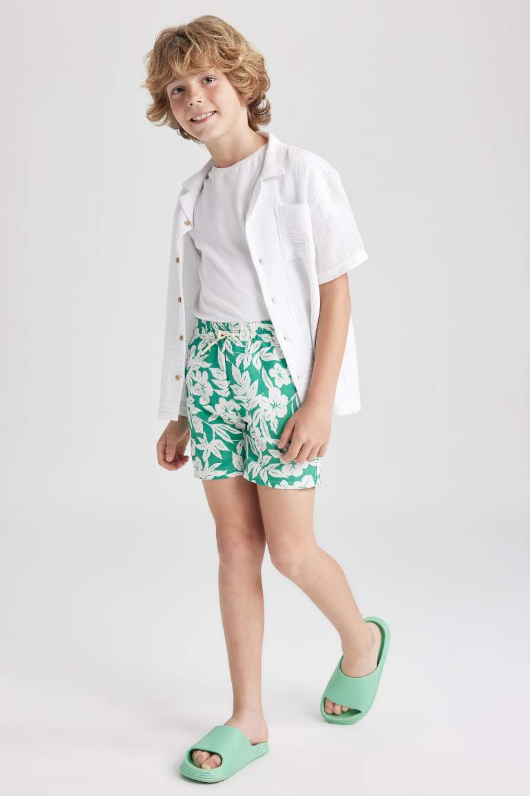 Boy Regular Fit Swim Shorts