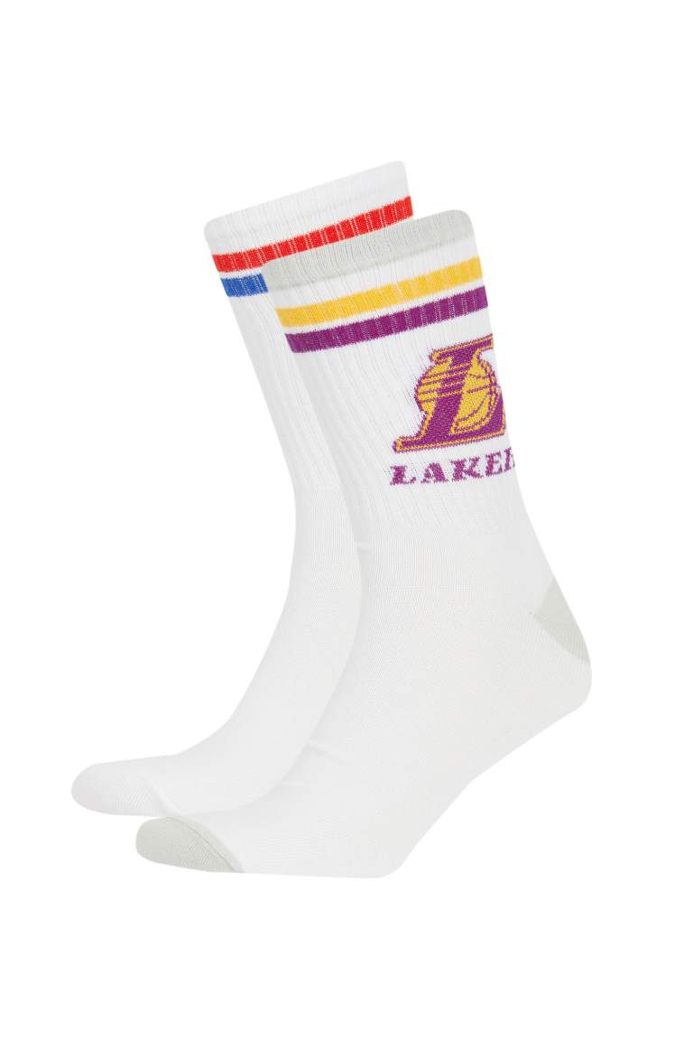 Man NBA Licensed 2 piece Long sock