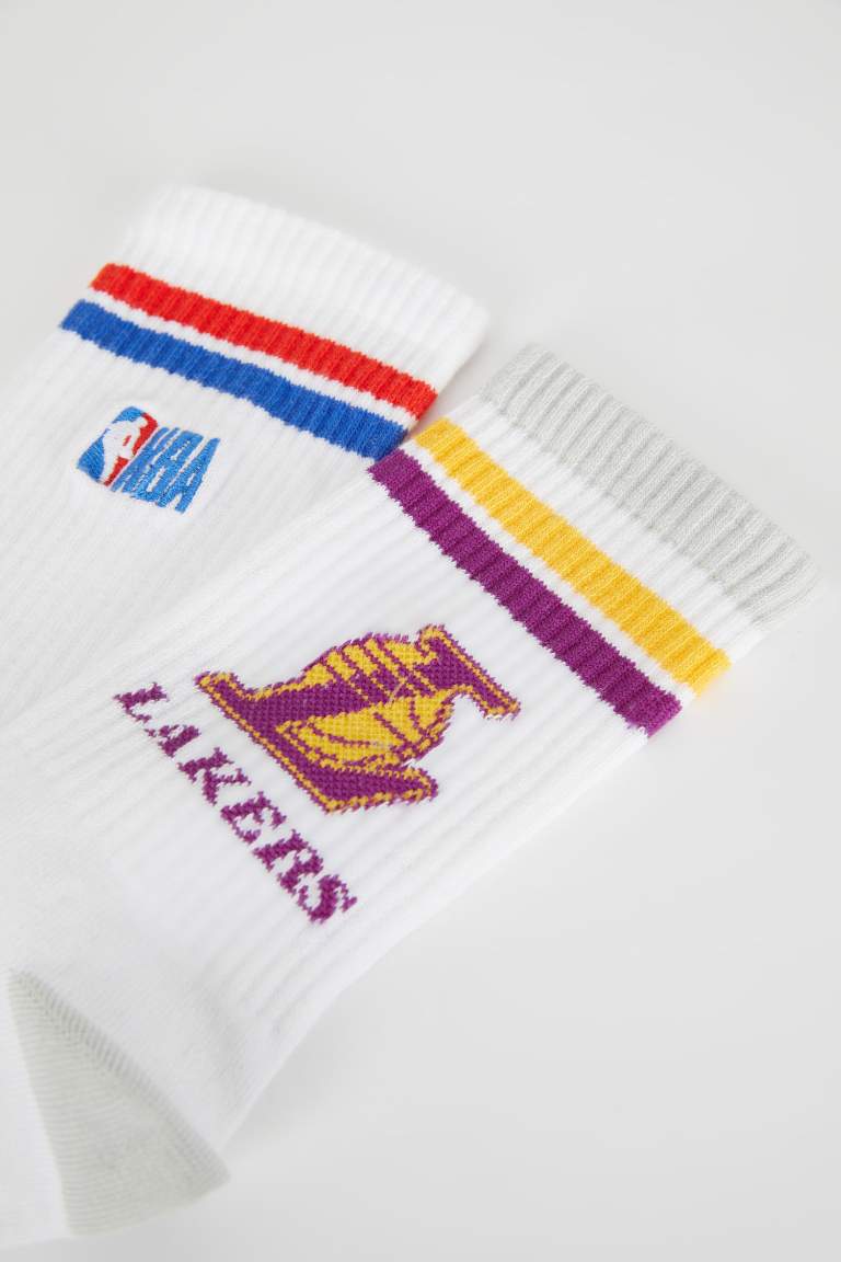 Man NBA Licensed 2 piece Long sock