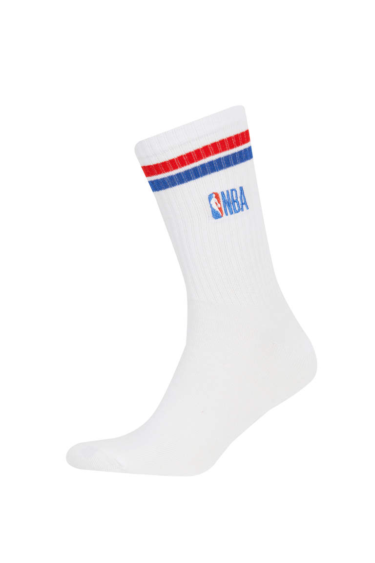 Mixed Color Man Man NBA Licensed 2 piece Long sock 2938620 | DeFacto