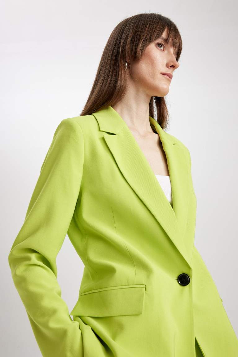 Loose Fit Blazer Ceket