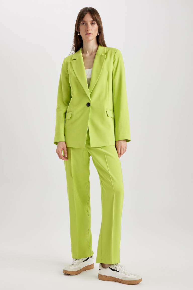 Loose Fit Blazer Ceket