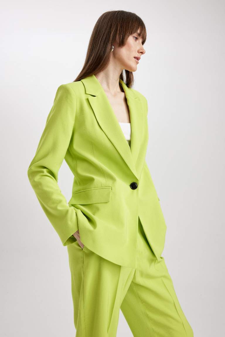 Loose Fit Blazer Ceket