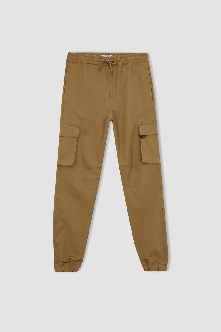 Regular Jogger Cargo Pocket Trousers