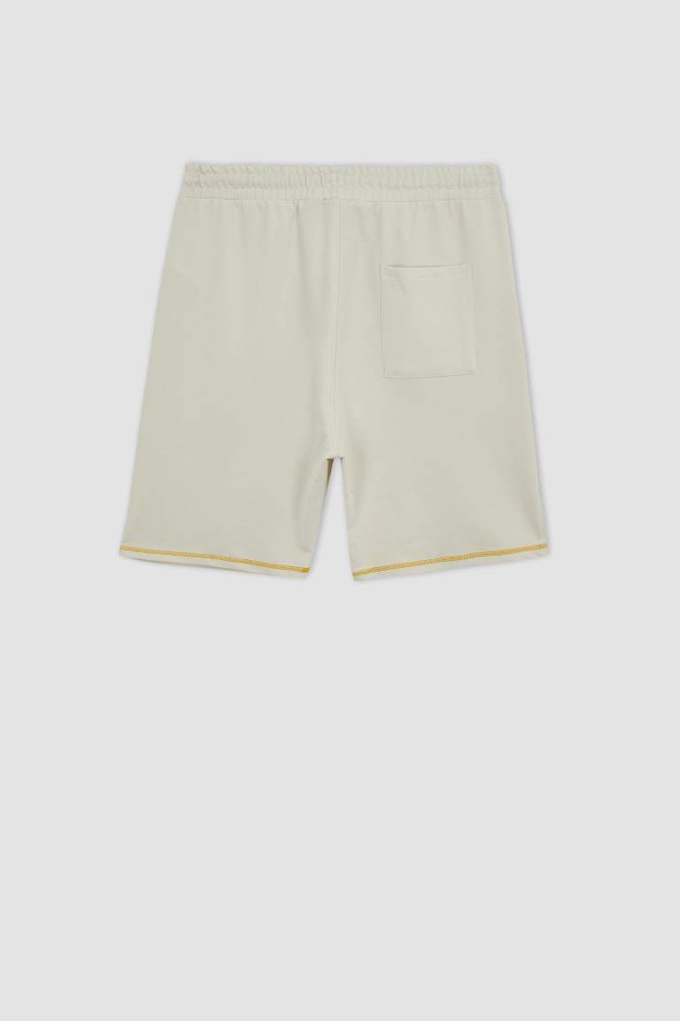 DeFactoFit NBA Boston Celtics Regular Fit Short Leg Shorts