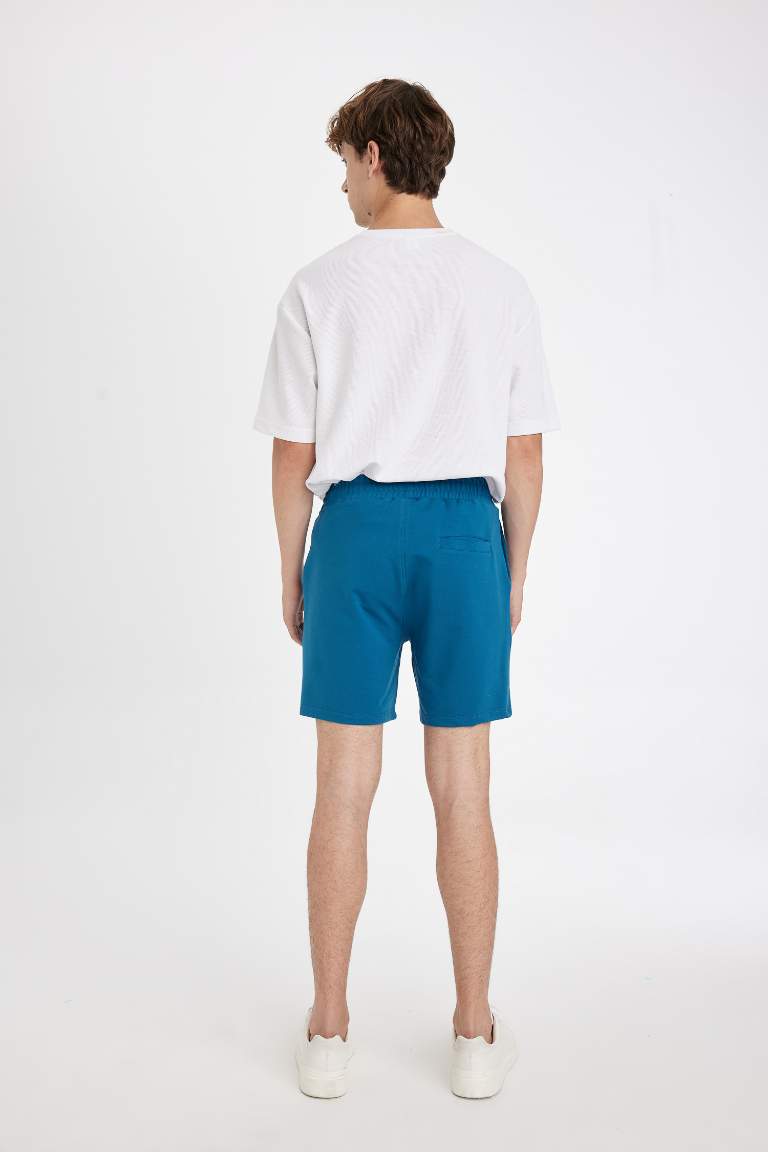 Slim Fit Super Skinny Hem Shorts