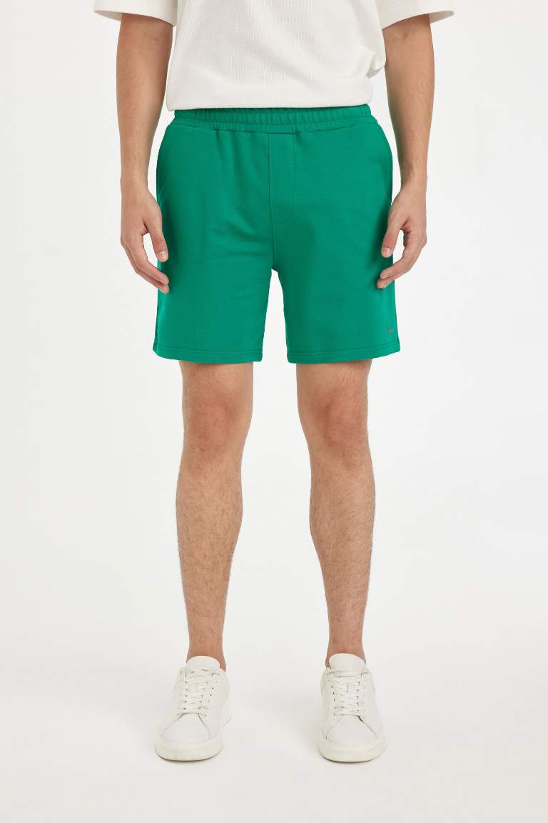 Slim Fit Super Skinny Hem Shorts