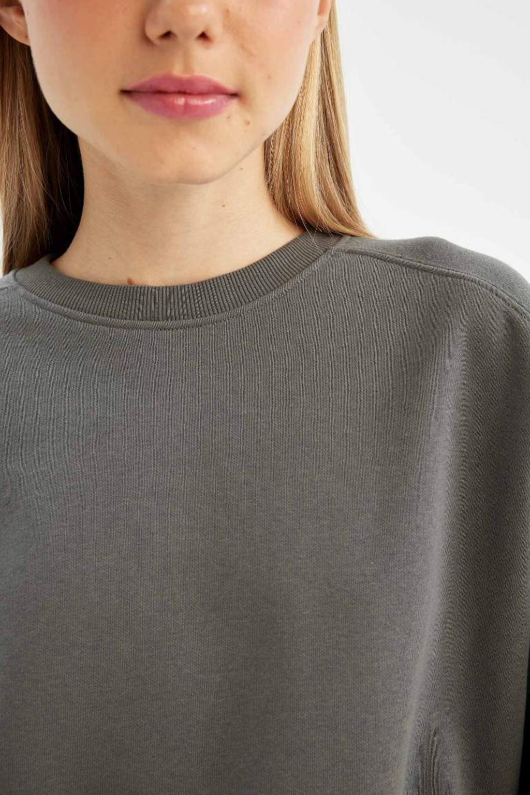 Sweatshirt Oversize avec col rond