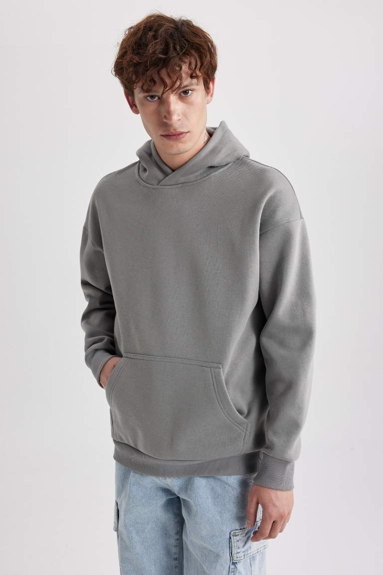 Oversize Fit Long Sleeve Sweatshirt