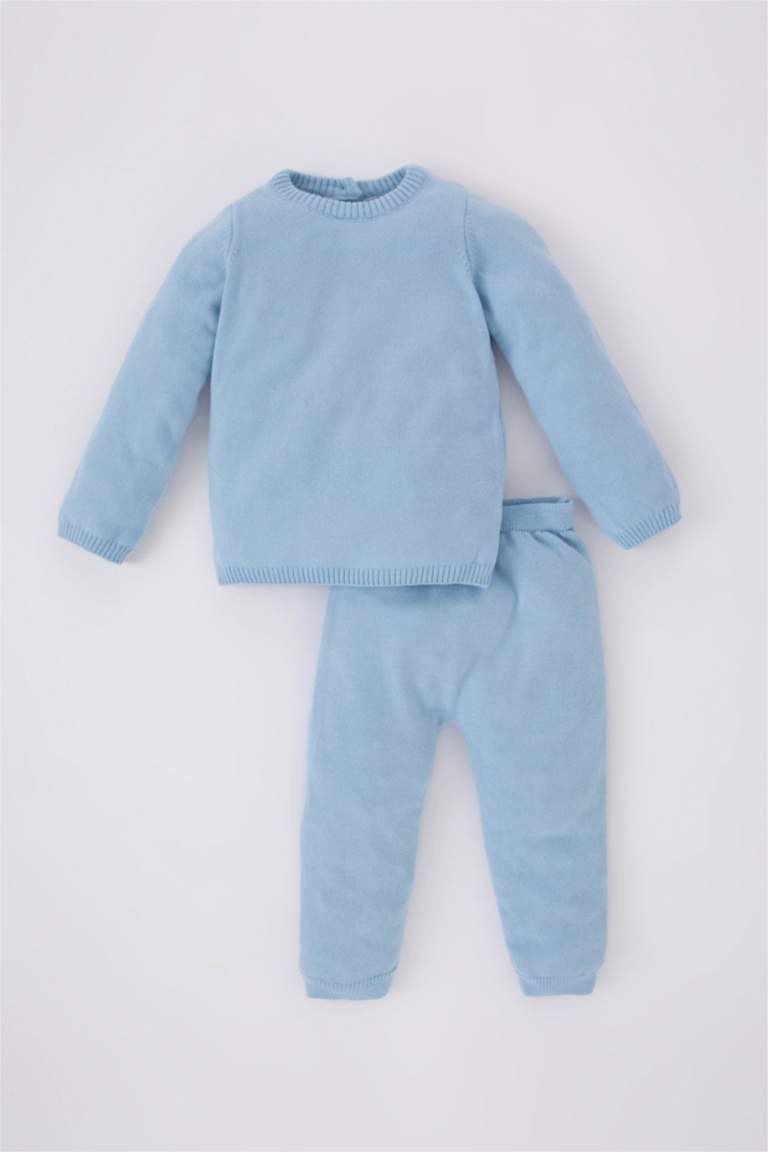 طقم اولادي بيبي كم طويل - قطعتين