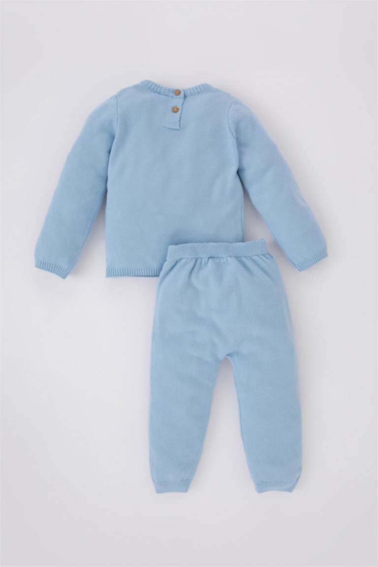 طقم اولادي بيبي كم طويل - قطعتين