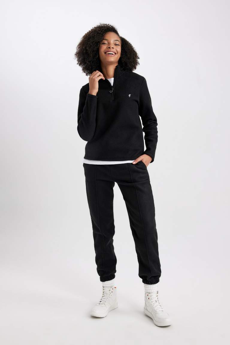 DeFactoFit Standard Fit Jogger Fleece Sweatpants