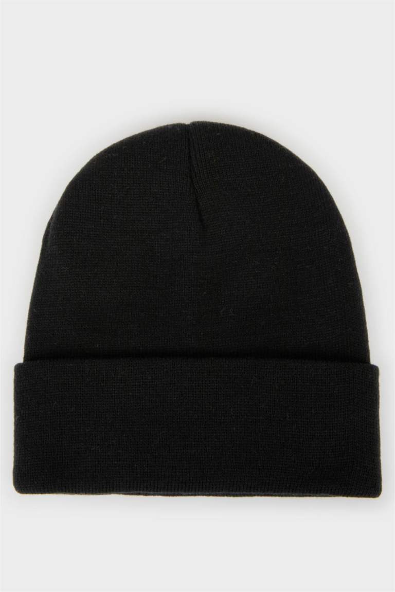 قبعة تريكو مطبوعة للرجال