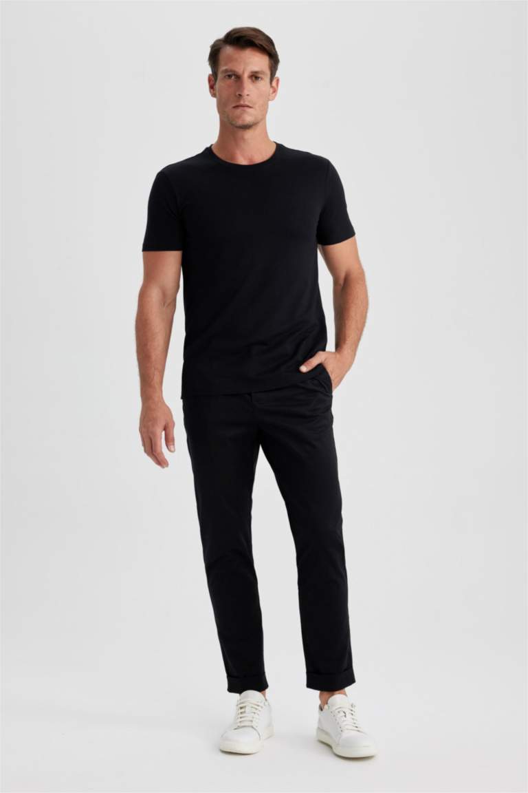 Gabardin Pantolon Tailored Regular Fit Cepli Duble Paça