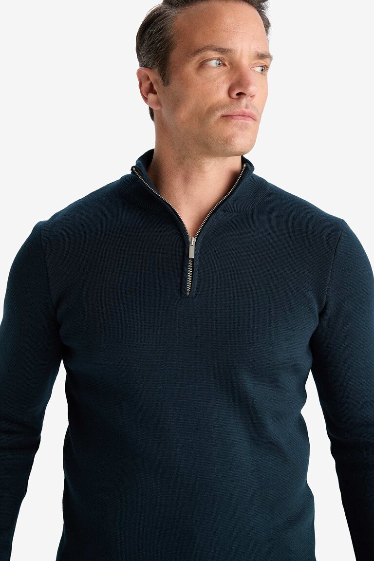 Pull Col Rond Pierre Cardin Homme - 100% Laine, Coupe Moderne Ajustée | Basique Chic, Qualité Haut De Gamme
