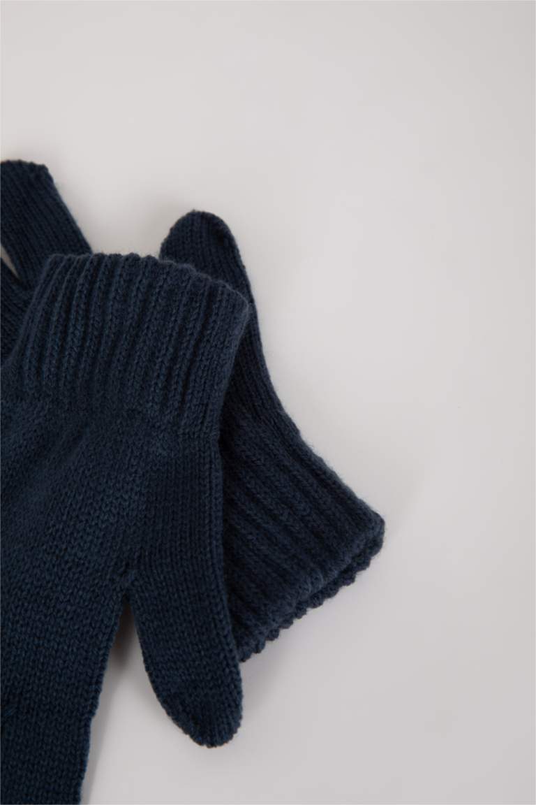 قفازات ولادي تريكو - قطعتين