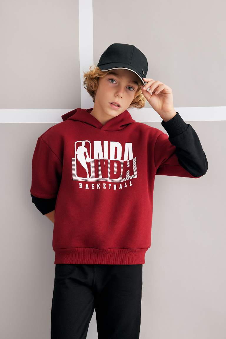 Sweat à Capuche Oversize De DefactoFit NBA