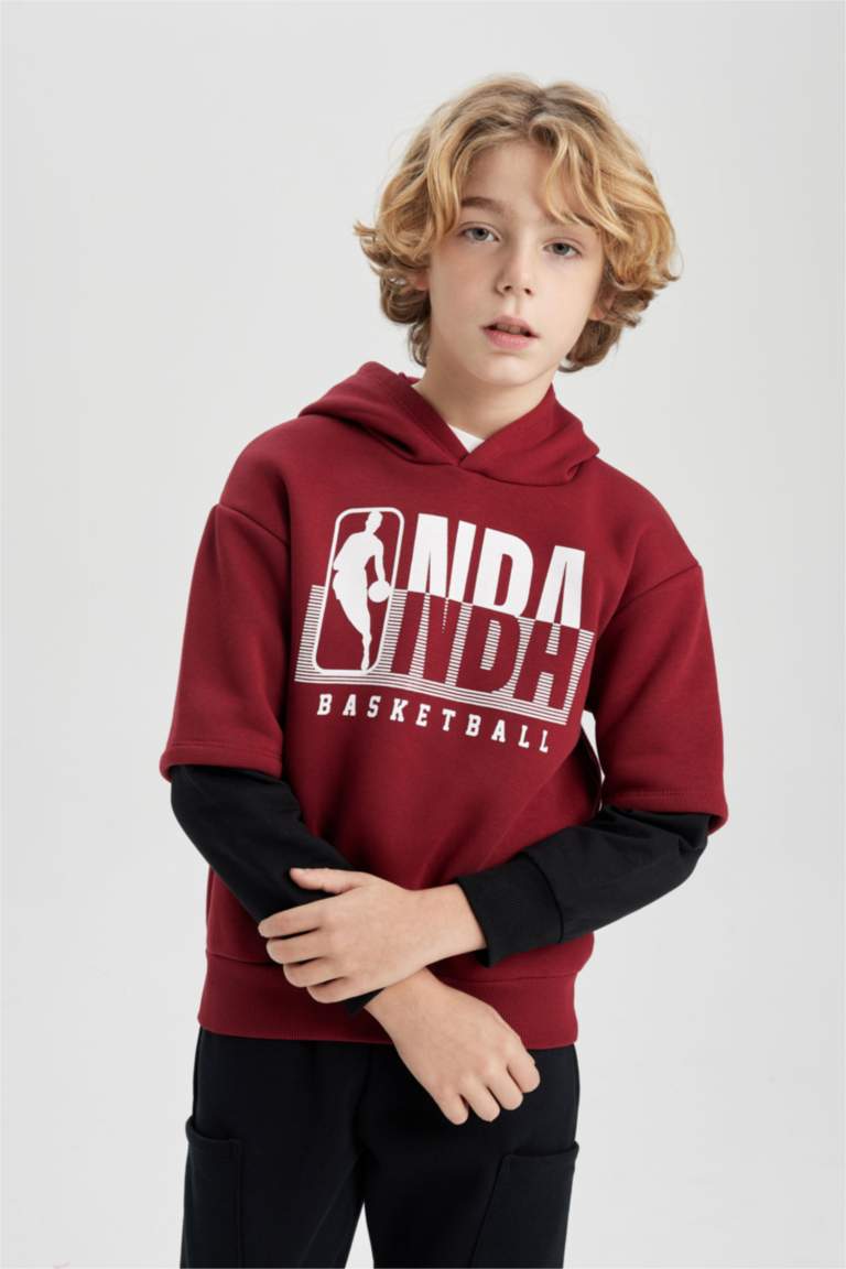 Sweat à Capuche Oversize De DefactoFit NBA