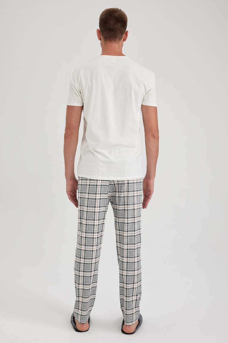 Regular Fit Kısa Kollu Pijama Takımı
