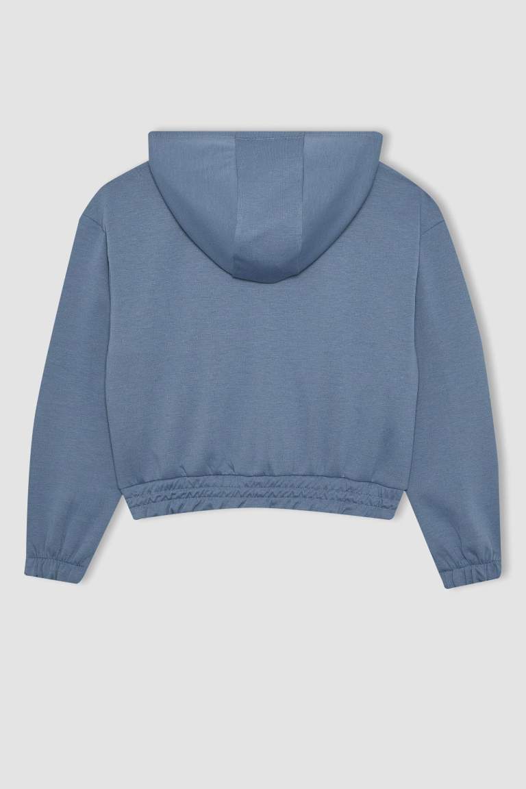 Relax Fit Hooded Cardigan