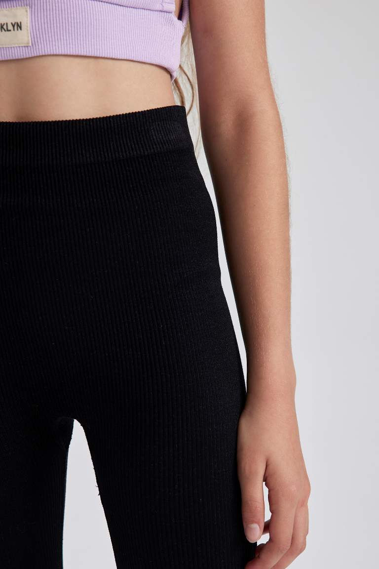 Girl Slim Fit Leggings