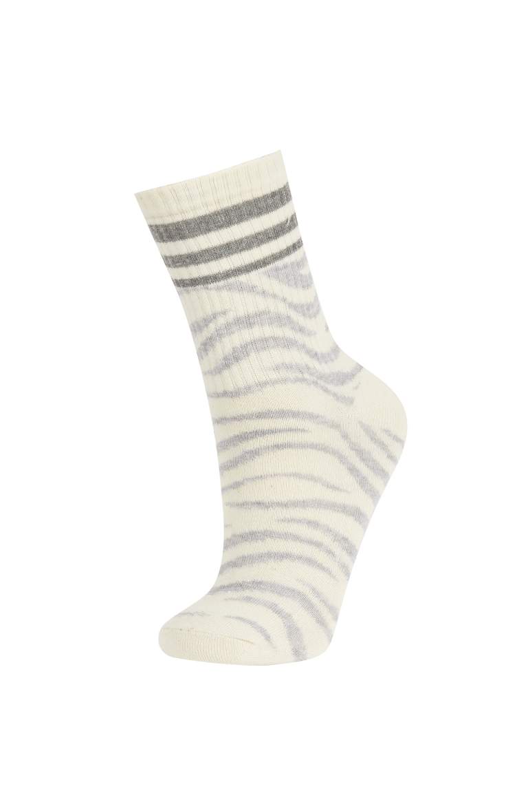 Chaussettes Coton Longues Pour Femme - 3 Pièces