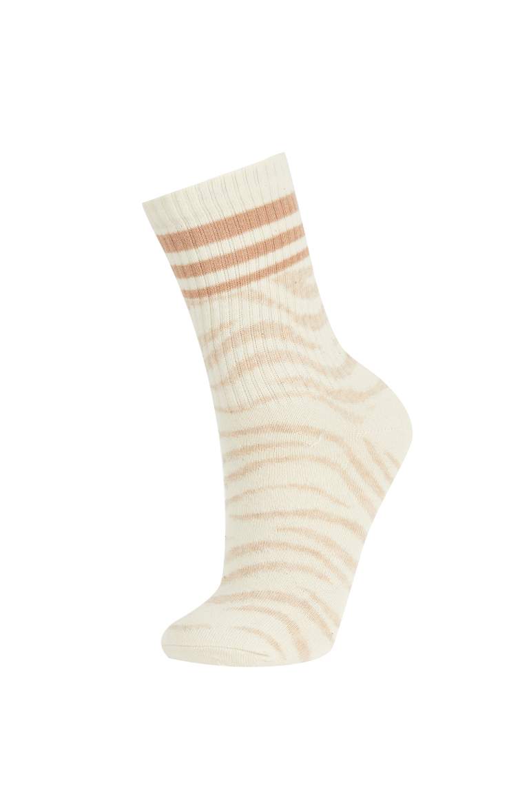 Chaussettes Coton Longues Pour Femme - 3 Pièces