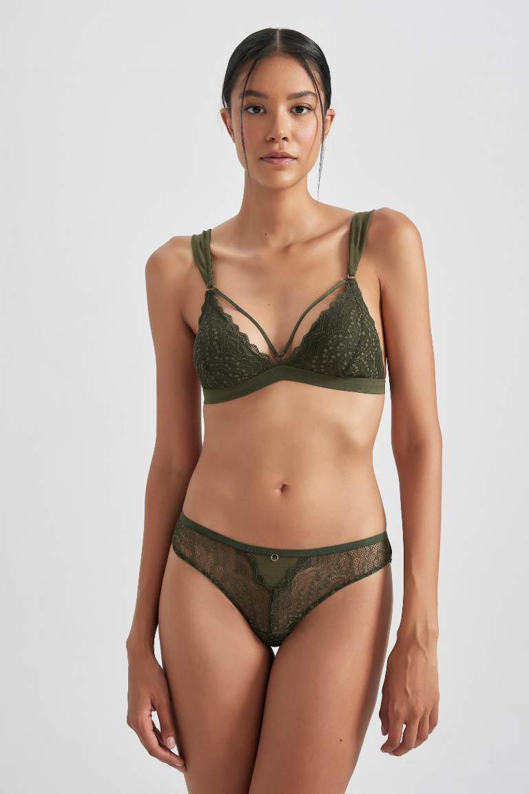 Fall in Love Dantelli Çıkarılabilir Pedli Bra