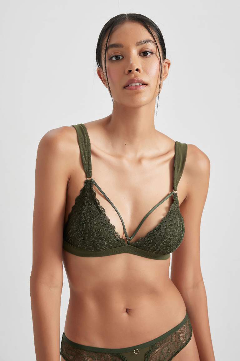 Fall in Love Dantelli Çıkarılabilir Pedli Bra