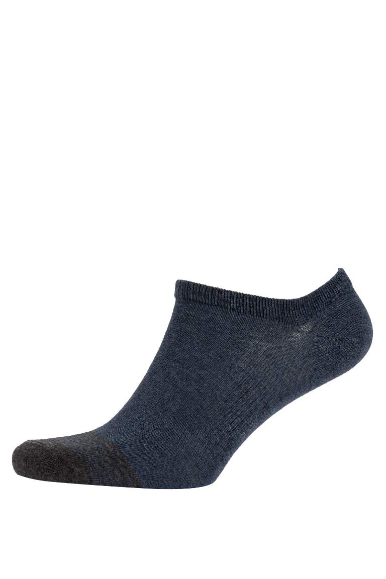 Erkek 5'li Pamuklu Sneaker Çorap