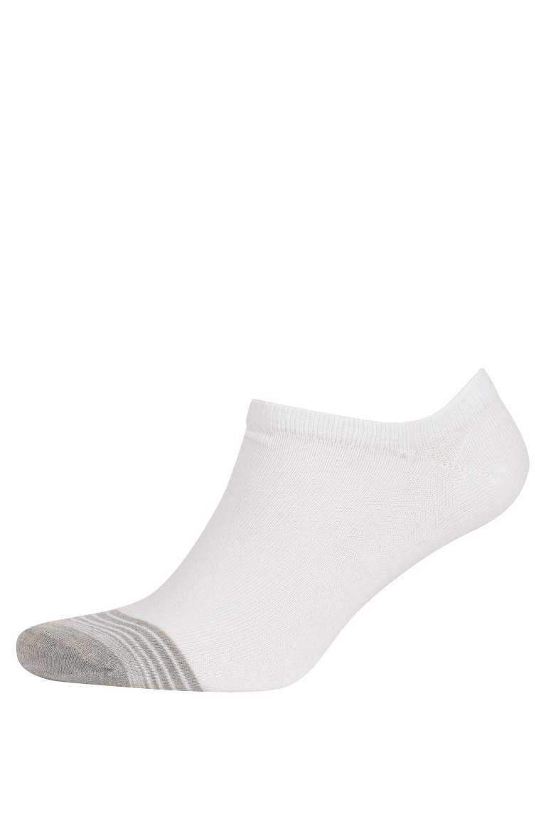 Erkek 5'li Pamuklu Sneaker Çorap