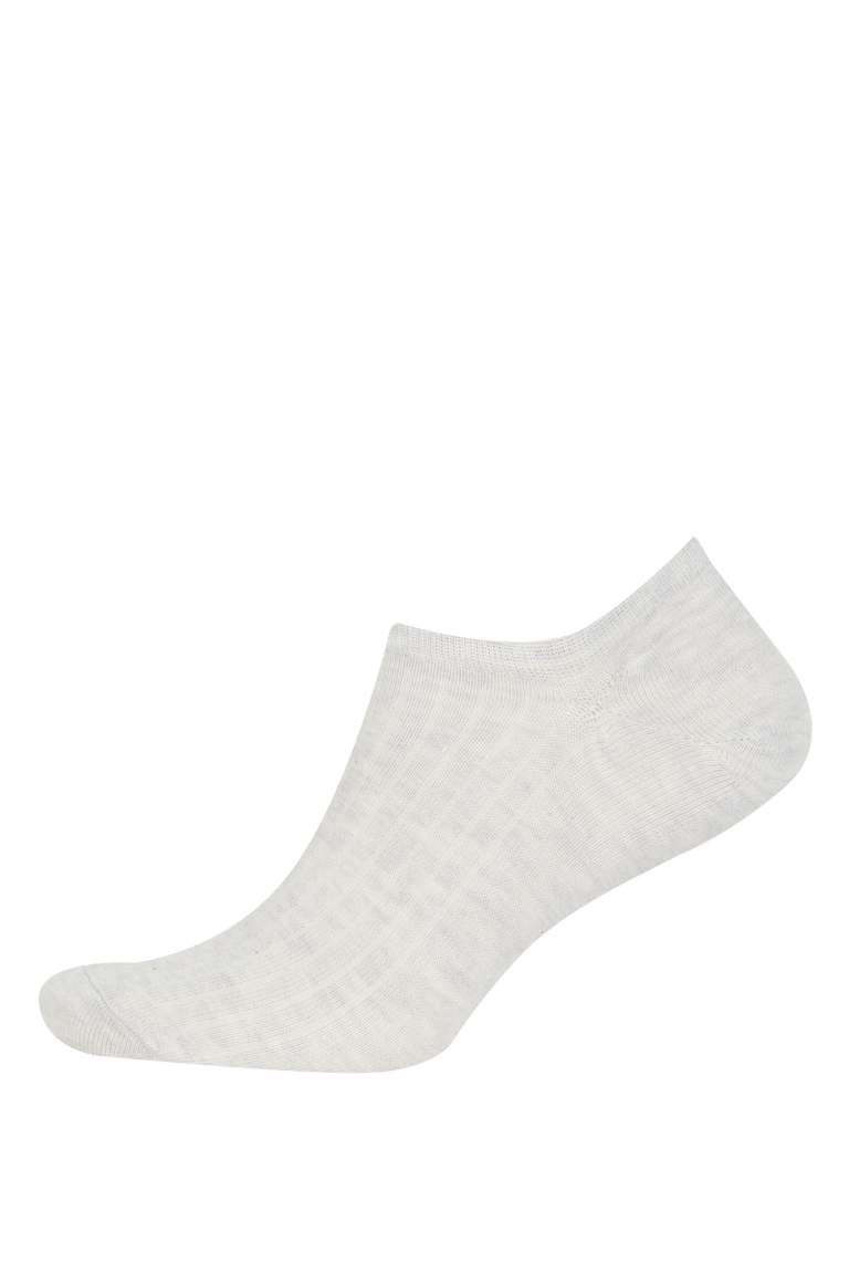 Man Printed 5 Piece Step Socks