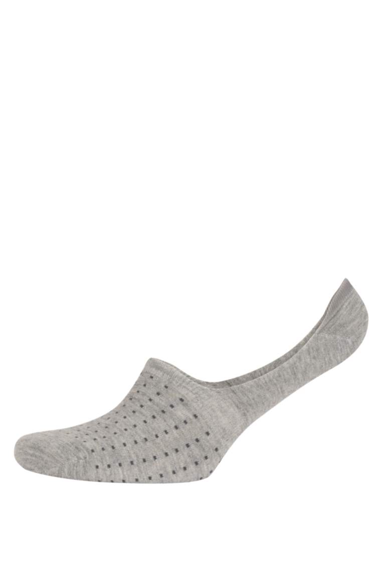 Erkek 3'lü Pamuklu Babet Çorap